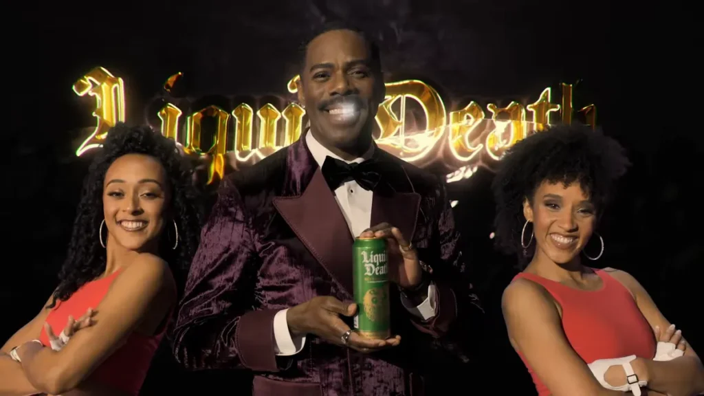 Iklan Liquid Death The Running Man